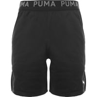 Puma Mens Black Training Fit Pwrfleece 7in Shorts