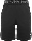 Puma Mens Black Training Fit Pwrfleece 7in Shorts