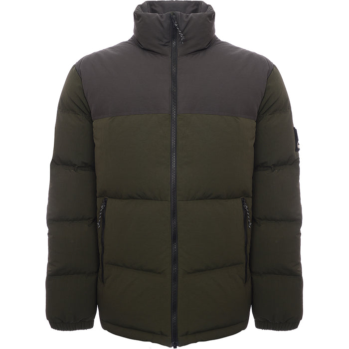 Jack Wolfskin Mens Alex Down Puffer Jacket In Green