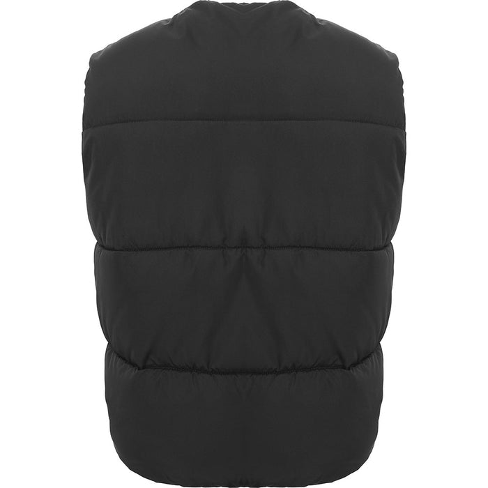 ADPT Men's Black Oversized Cropped Puffer Gilet