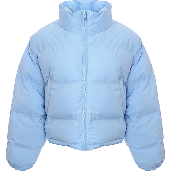 Weekday Womens Promis Padded Jacket In Pale Blue