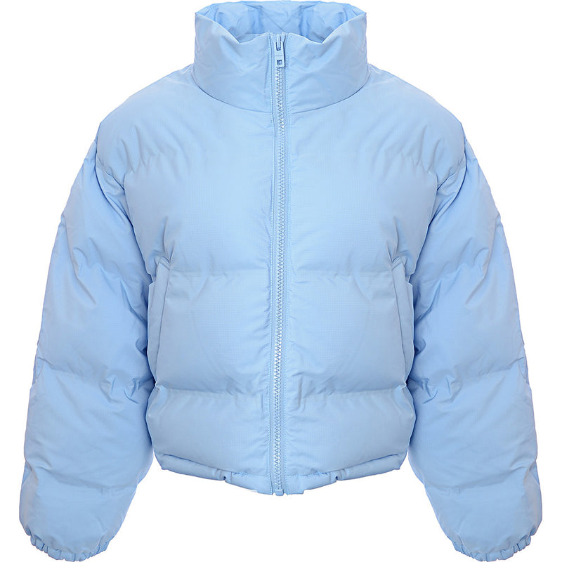 Weekday Womens Promis Padded Jacket In Pale Blue