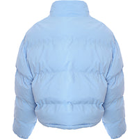 Weekday Womens Promis Padded Jacket In Pale Blue