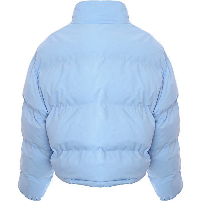 Weekday Womens Promis Padded Jacket In Pale Blue