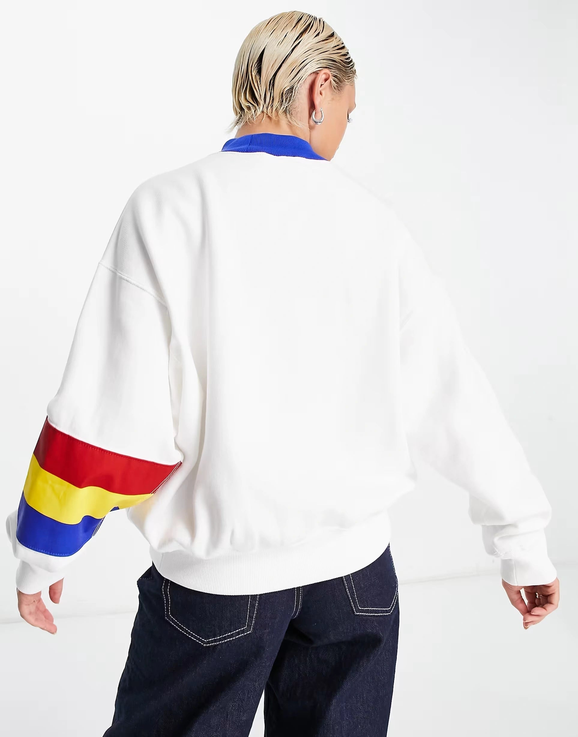 Womens Polo Ralph Lauren Hooded Long Sleeve Sweatshirt in Blue