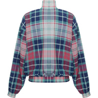 Tommy Jeans Women's Multi Co-Ord Plaid Track Jacket