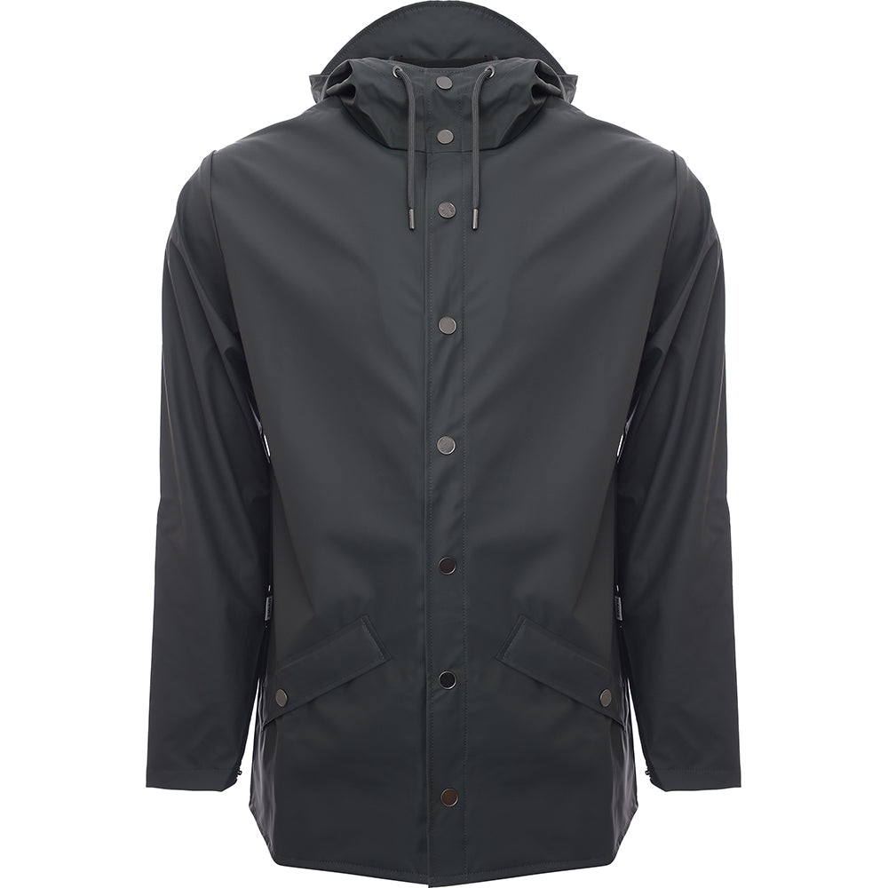 Rains Mens Slate Lightweight Hooded Jacket