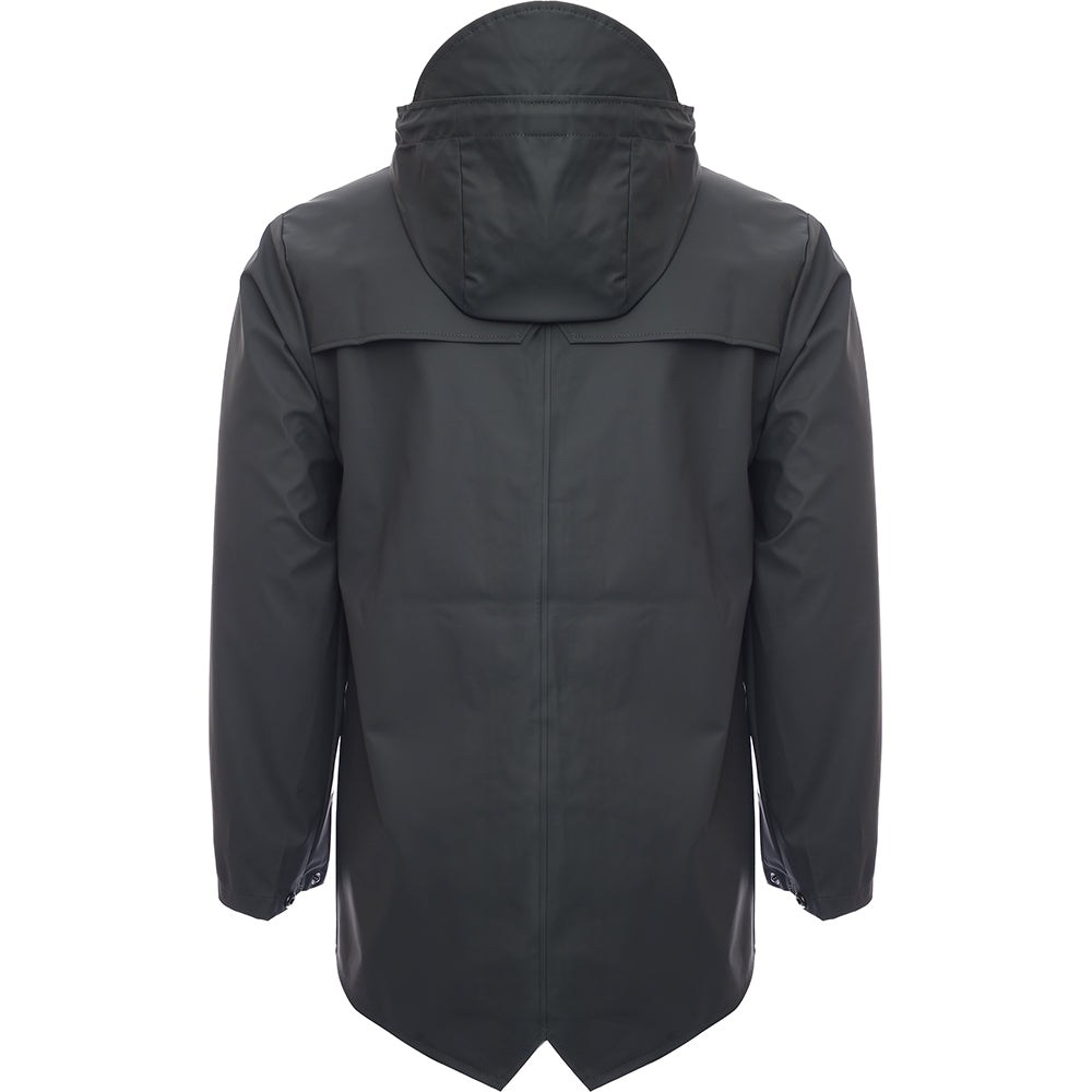 Rains Mens Slate Lightweight Hooded Jacket