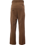 Weekday Men's Brown Uno Oversized Suit Trousers