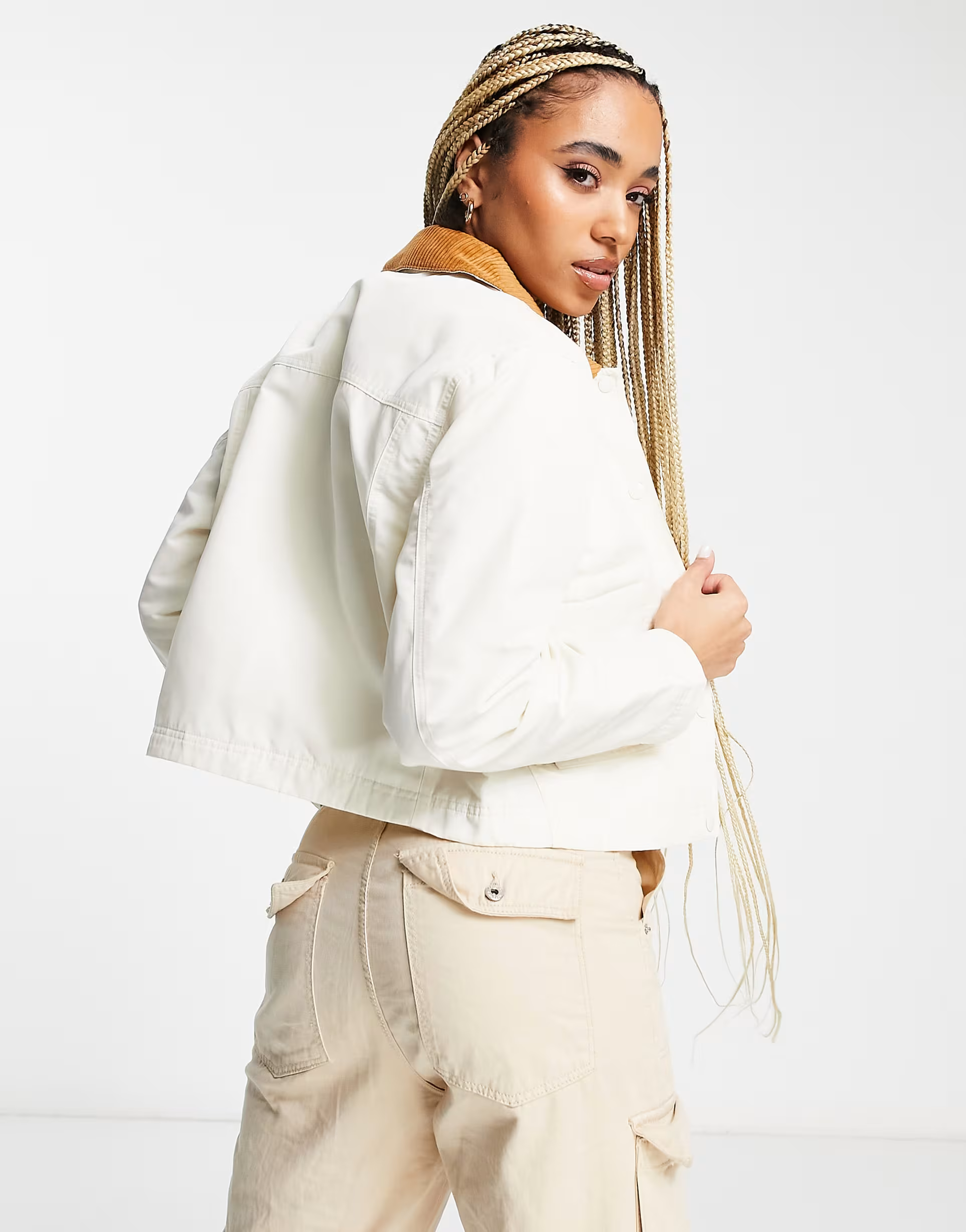 Puma Womens Downtown Padded Jacket In White