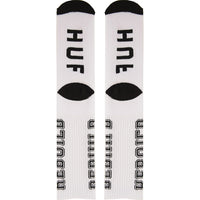 HUF Mens White Destroy Rebuild Socks