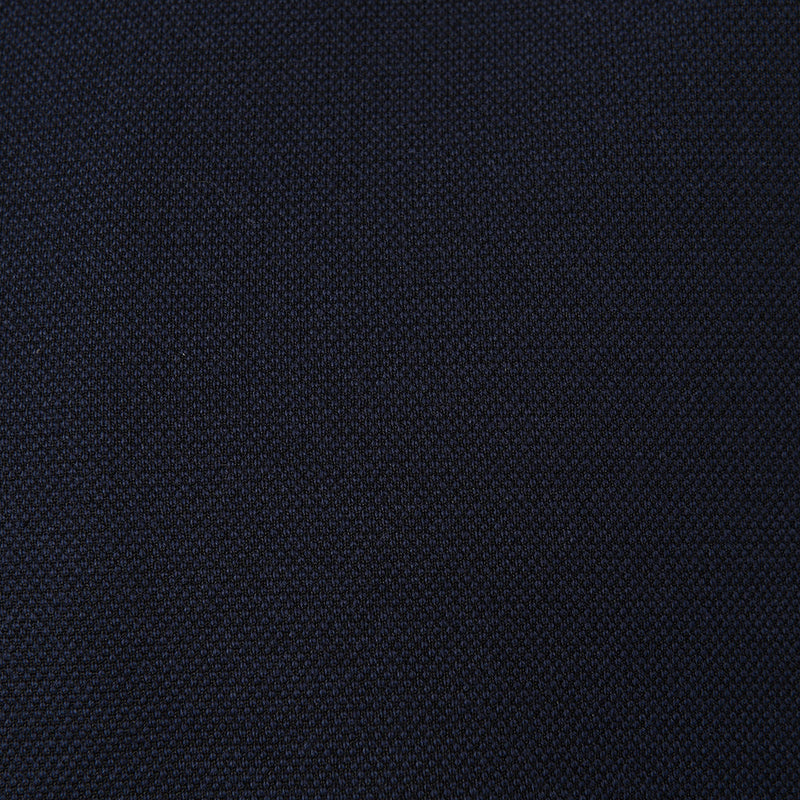 Harry Brown Mens Navy Mock Neck Polo Top