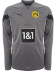 Puma Men's BVB Training 1/4 Zip Top in Grey