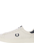 Fred Perry Mens White Spencer Leather Trainers