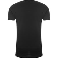 Ellesse Men's Black Fede T-Shirt With Taping