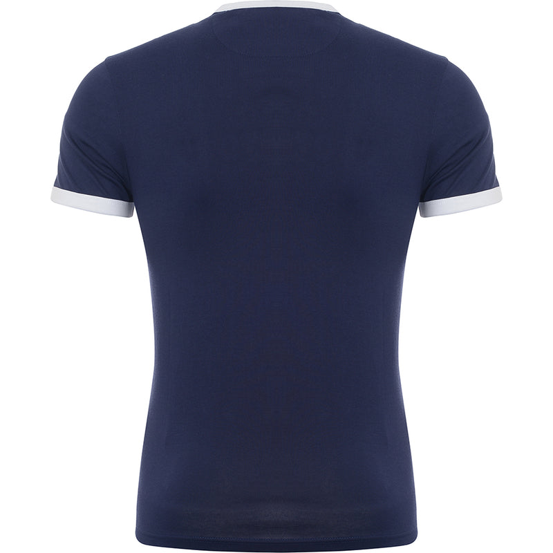 Lyle & Scott Men's Ringer T-Shirt in Navy