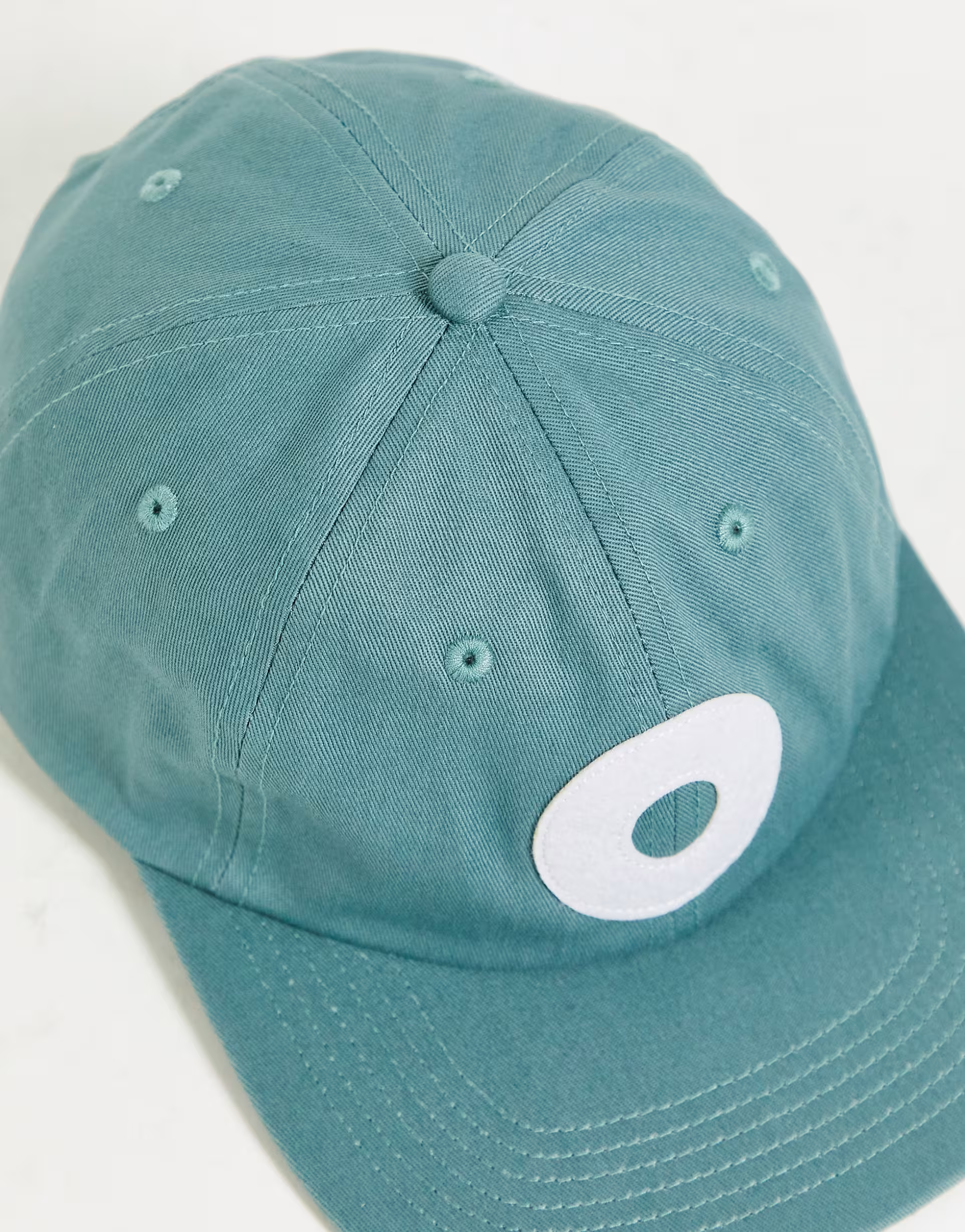 Obey Mens Block 6 Panel Cap In Grey