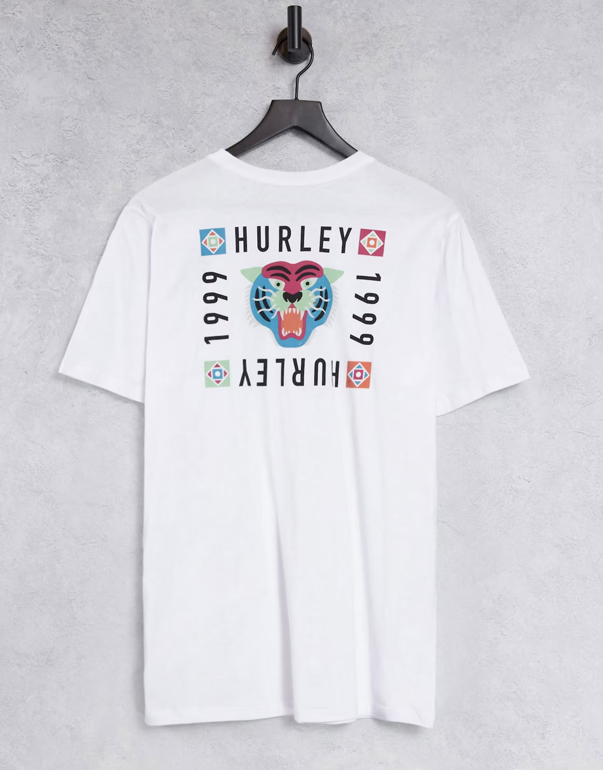 Hurley Mens Bengal T-Shirt In Grey