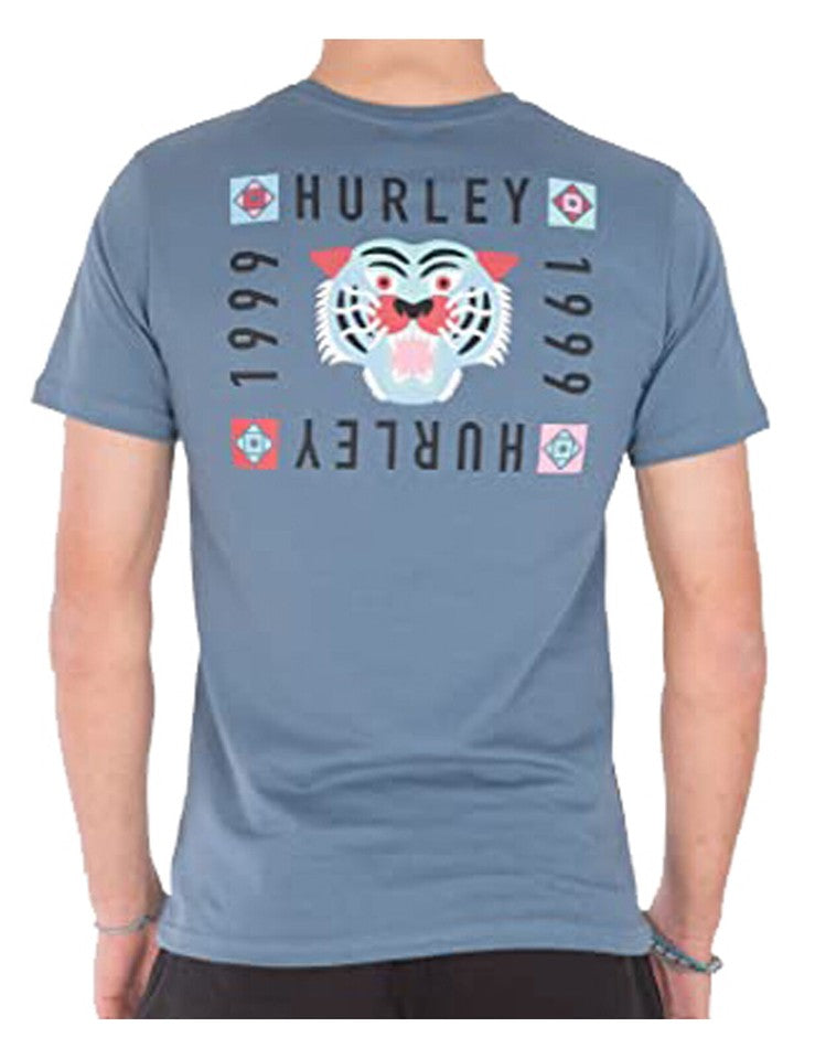 Hurley Mens Bengal T-Shirt In Blue