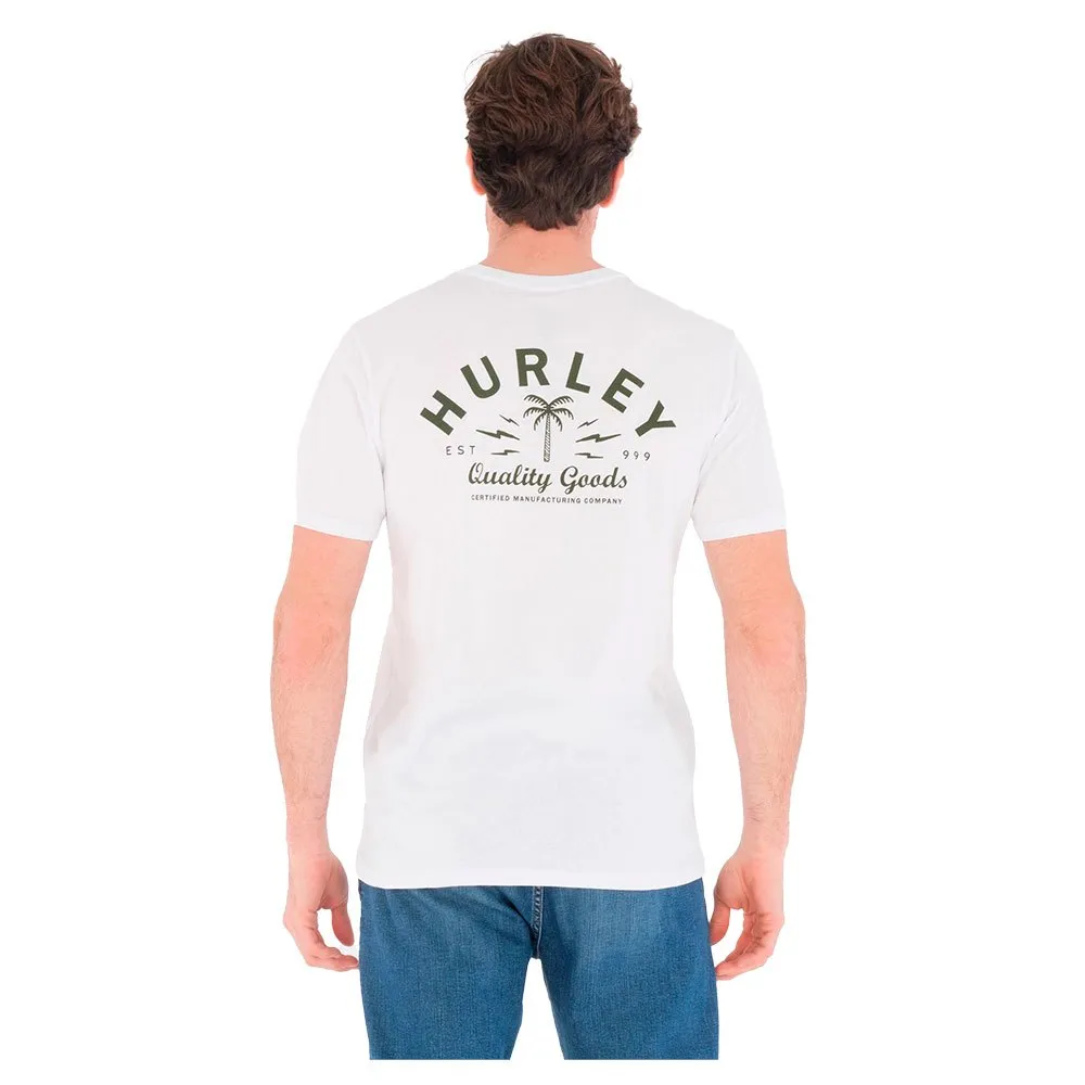Hurley Mens Quality Goods T-Shirt In White