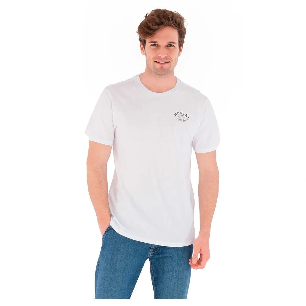 Hurley Mens Quality Goods T-Shirt In White