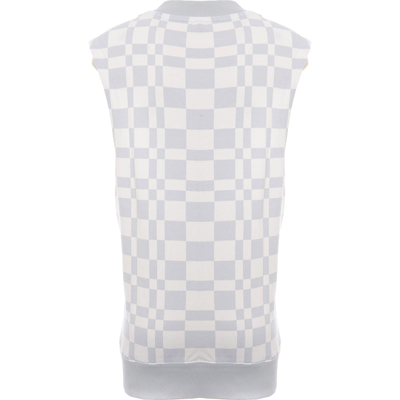 Puma Mens Pale Blue Downtown Checkerboard Vest