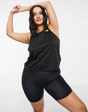 The North Face Womens Training Plus Mountain Athletic Tank Top In Black