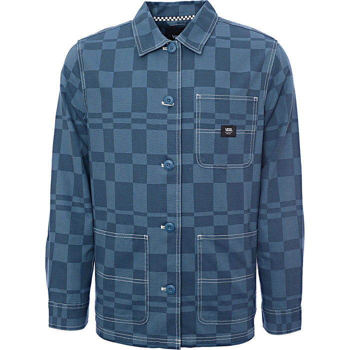 Vans Womens Turquoise Drill Chore Printed Jacket