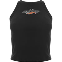 GUESS Originals Womens Black Triangle Logo Tank Top