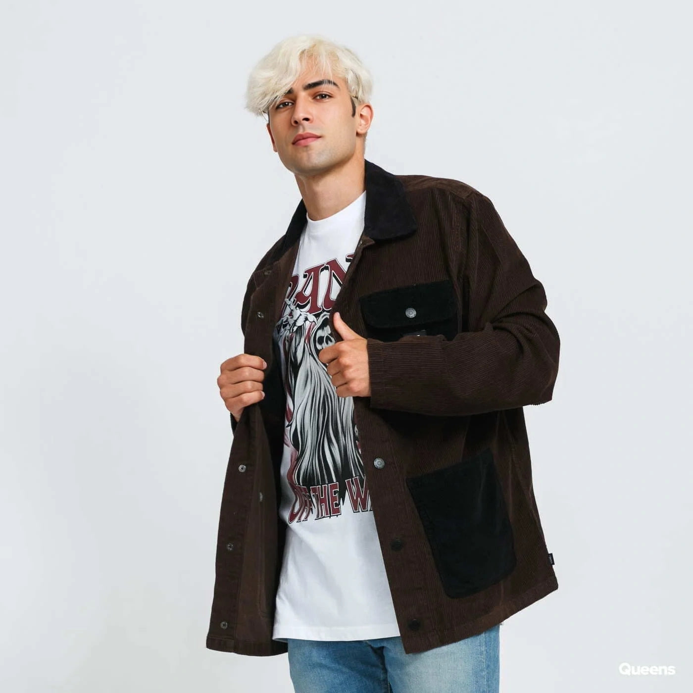 Vans Mens Drill Chore Two Tone Coach Jacket