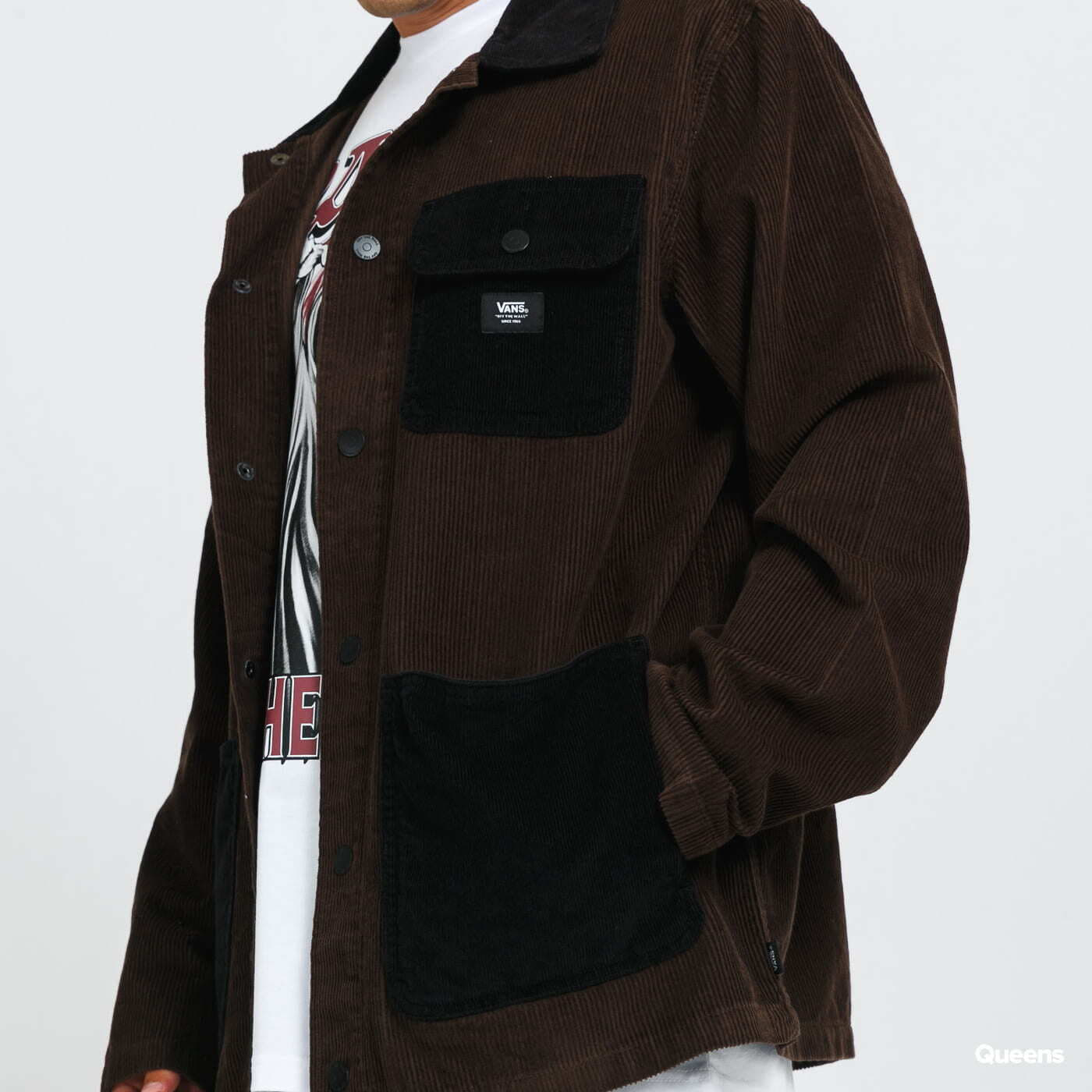 Vans Mens Drill Chore Two Tone Coach Jacket