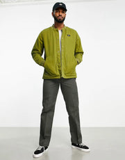 Mens Vans Trippy Outdoors Bomber Jacket in Khaki