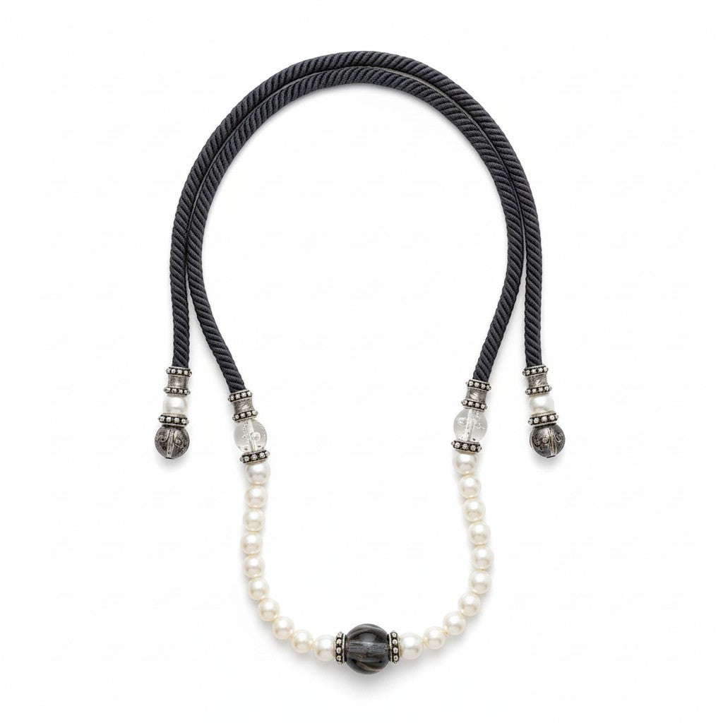Lanvin Womens Glass Necklace
