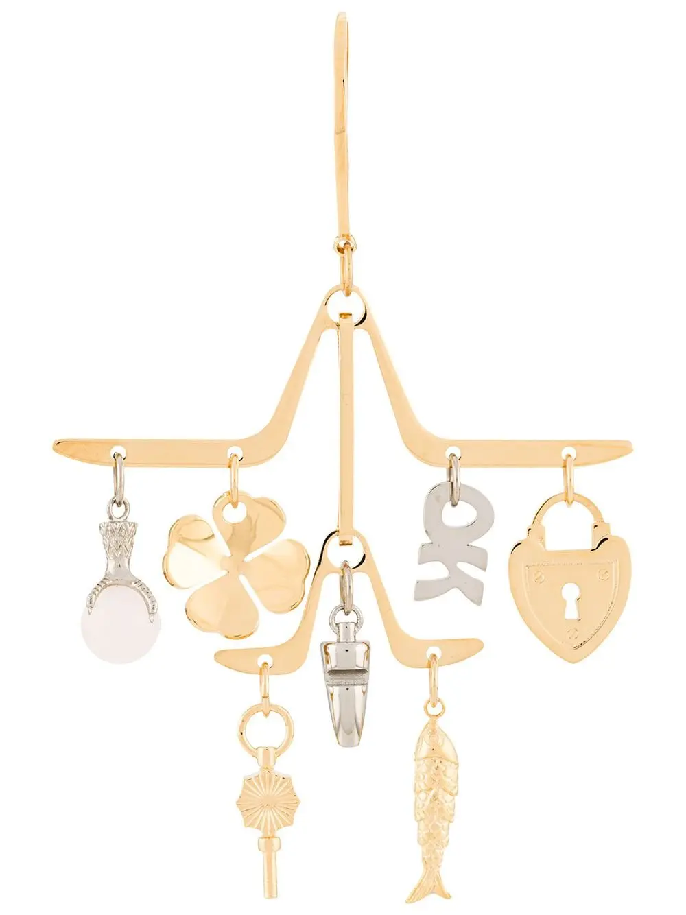 Lanvin Womens Earrings in Gold