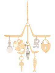 Lanvin Womens Earrings in Gold