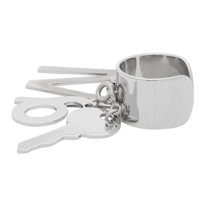 Mm6 Maison Margiela Women's Rings in Silver