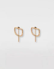 Maison Margiela Women's Earrings in Gold