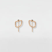 Maison Margiela Women's Earrings in Gold