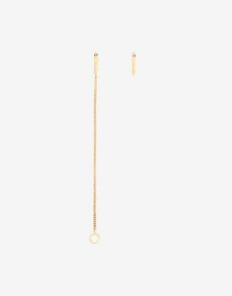 Mm6 Maison Margiela Women's Earrings in Gold