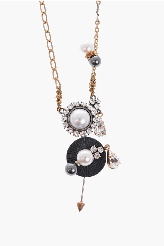 Maison Margiela Women's Necklace in Black