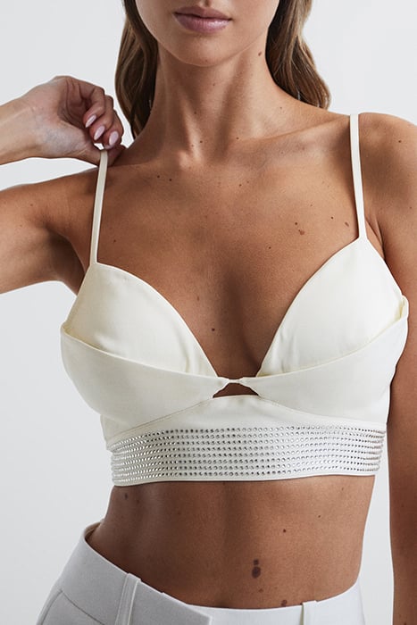 Reiss Beth Cami Top in White