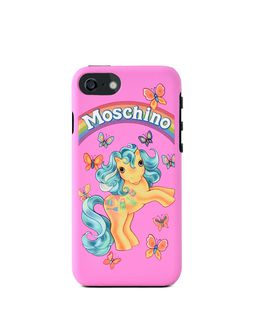 Moschino Women's Phone Cases in Pink