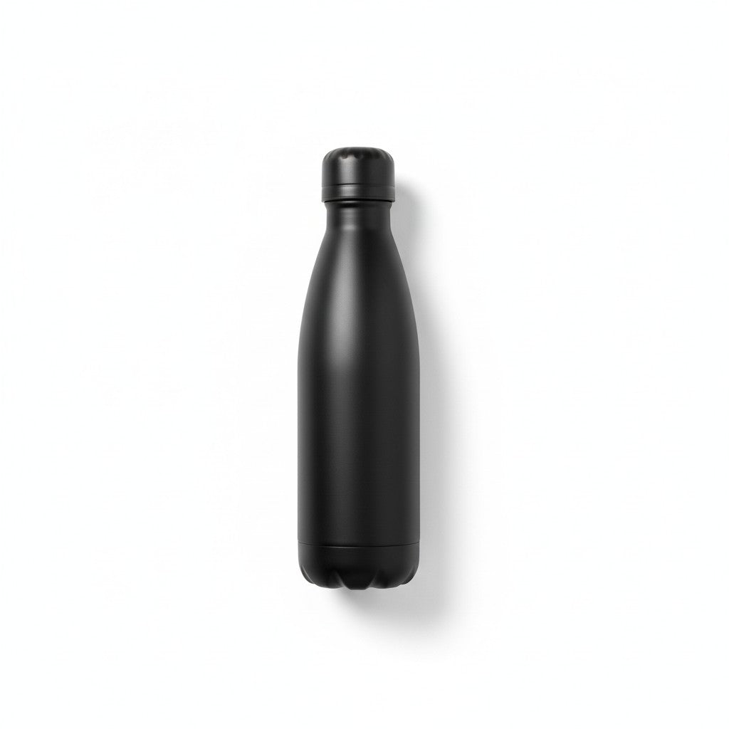 Karl Lagerfeld Unisex Black Water Bottle