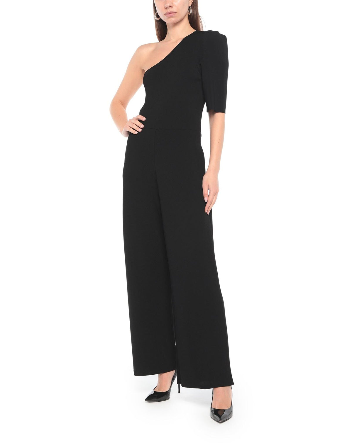 Stella McCartney Women's One-Shoulder Knitted Jumpsuit
