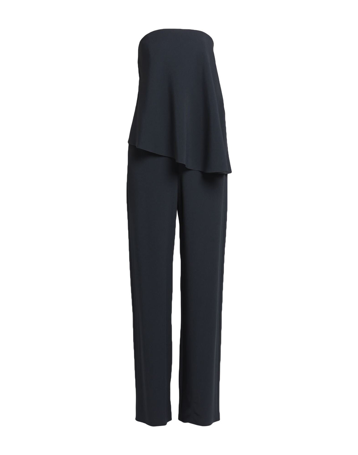 Emporio Armani Women's Deep Neck Crepe Jumpsuit