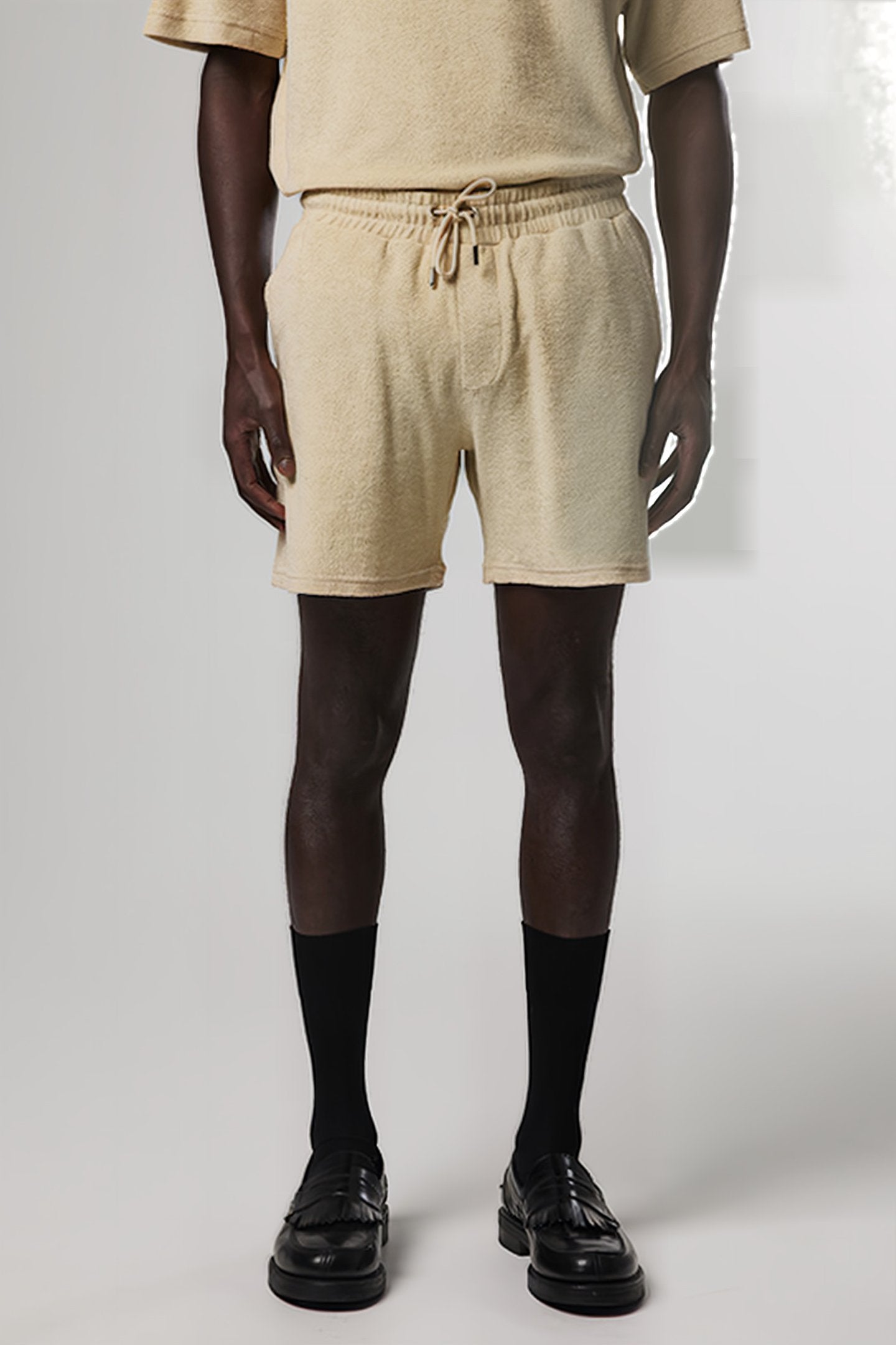 NN.07 Cameron 3370 relaxed shorts in ecru