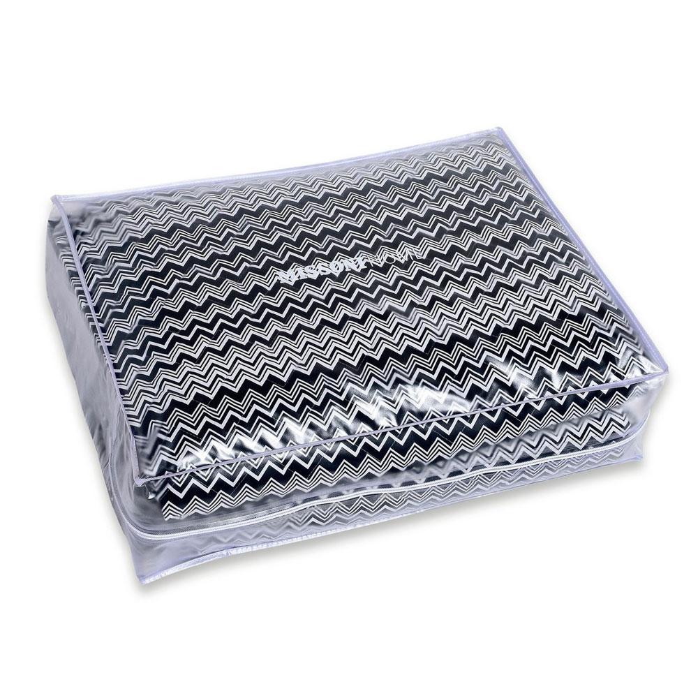 Missoni Home Quilted Double Bedspread in Black & White