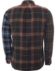 Beams Mens Multicoloured Check Long Sleeve Shirt