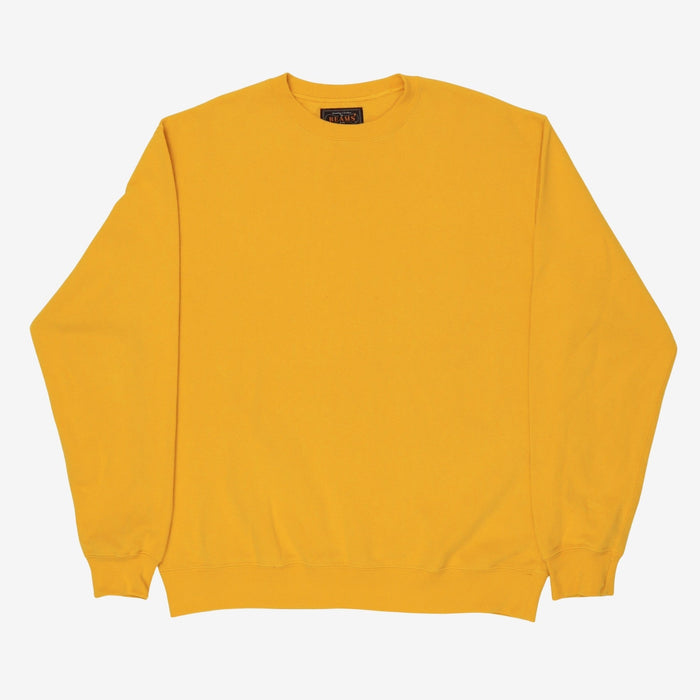 Beams Men's Yellow Crew Sweatshirt