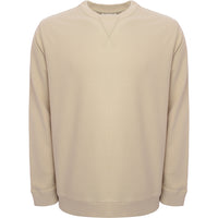 Russell Athletic Mens Beige Crew Neck Sweatshirt